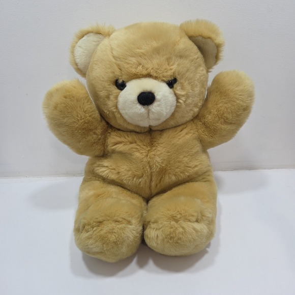 Dakin Other - Vintage Dakin Cuddly Teddy Bear Plush Beige Tan Stuffed Animal Toy
